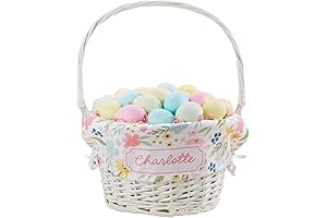 Customized Easter Baskets: Handcrafted Vintage Style for Easter Memories