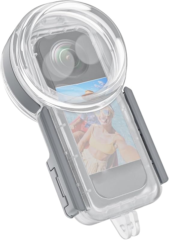 Waterproof Case 50m/165ft Underwater Diving Case for Insta 360 X5 Camera | Underwater Protective Housing Cover Photography Housings Case with Anti-fog Insert for Insta 360 X5