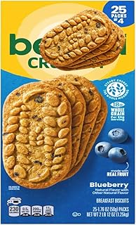 Blueberry Breakfast Biscuits, 25 Count, 1.76 oz (25 Count(1pack))