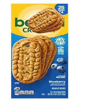Blueberry Breakfast Biscuits, 25 Count, 1.76 oz 25 Count1pack