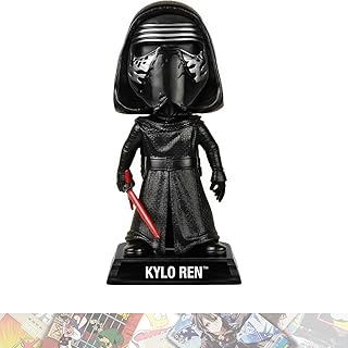 Kylo Râ€Šeâ€Šnâ€Š: Wobblers Bobble Head Figure Bundle with 1 Official S.W. Theme Compatible Trading Card (06244)