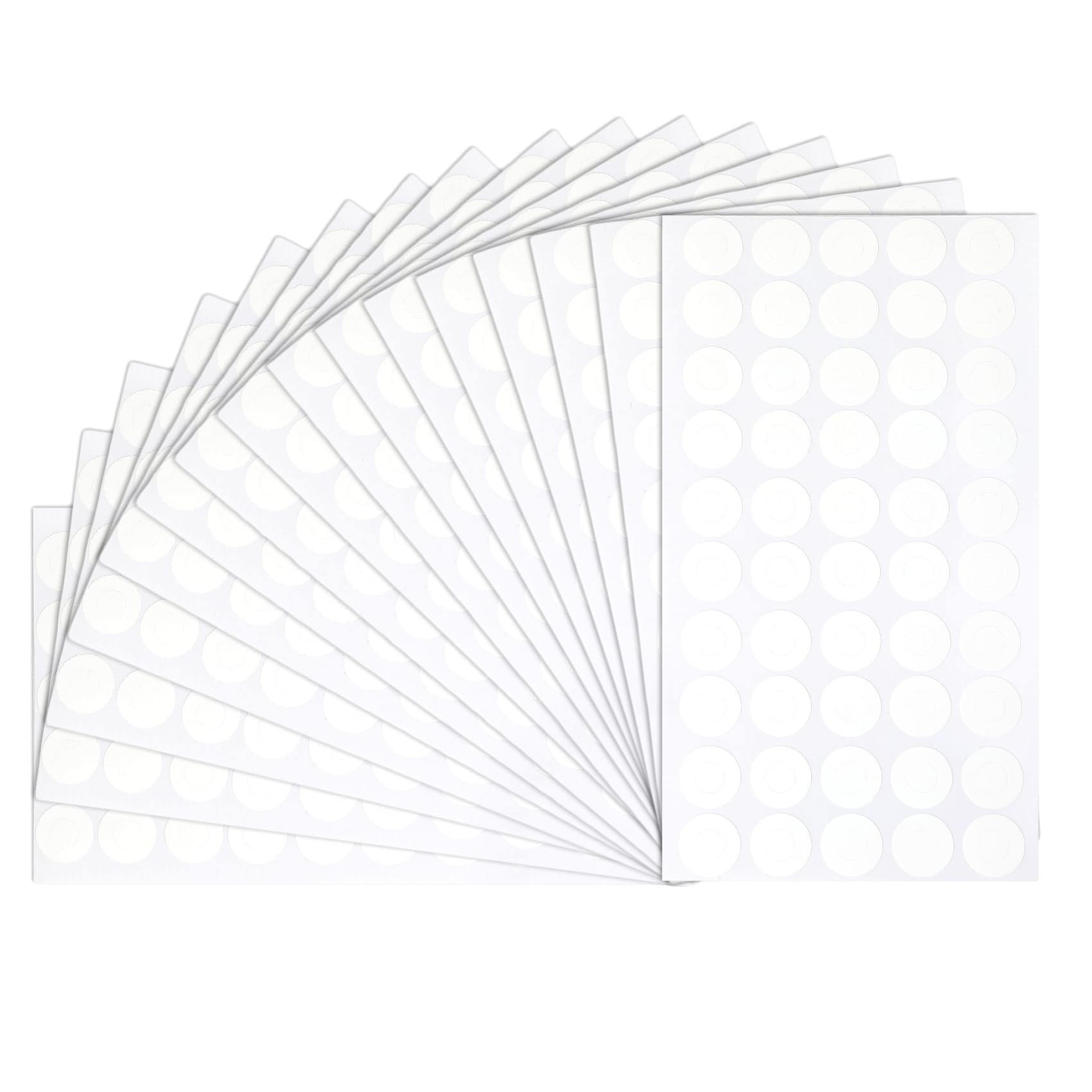 Hole Punch Reinforcement Stickers 800Pcs,White,Hole Reinforcement Rings For Binders&Planners,Self Adhesive Ring Protectors For Paper,Calendars & Diy Projects,Perfect For Teachers,Students & Office Use