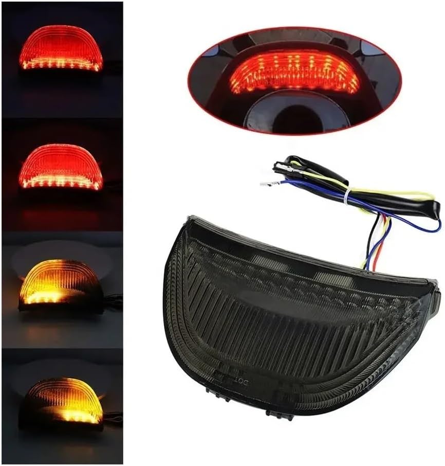 バイクのテールランプ リアターンシグナルテールライト統合ライト 導いた CBR 600RR 2013 2014 2015 2016 バイクのテールライト  オートバイ統合 導いた テールライトターンシグナルブレーキランプインジケータ CBR600RR CBR 600 07-12 車＆バイク バイクの  テールライト ... バイクのテールランプ オートバイ 導いた テールライトターンシグナルストップランプリアブレーキテールライト統合 CBR600RR 2