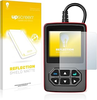 upscreen Anti-Glare Screen Protector compatible with Launch Creader V+ â€“ Protection Film Matte