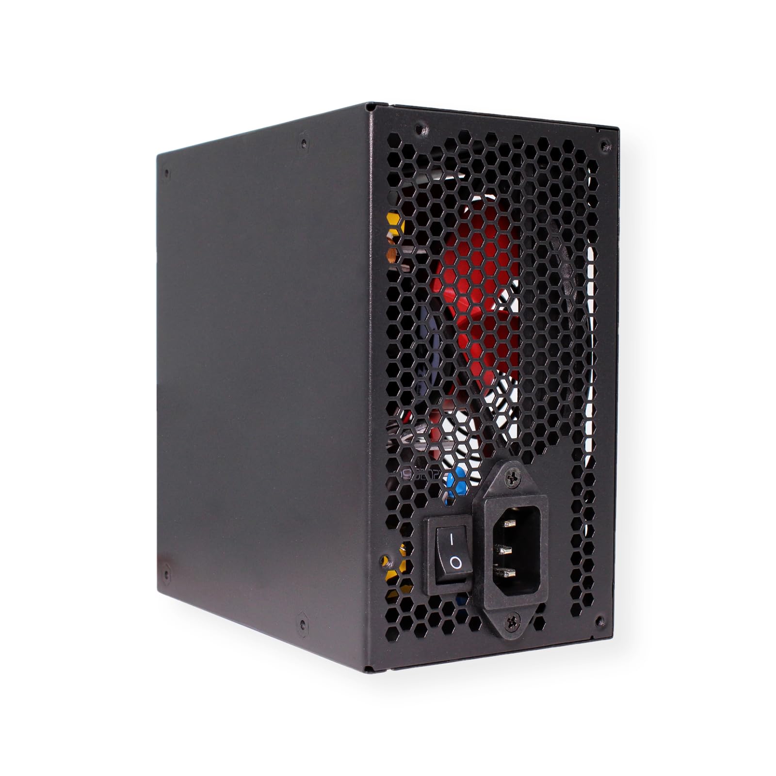 Xilence XP600R6 Alimentation PC ATX, Peak Power 600W, 1x20+4PIN, 1xCPU 4+4PIN, 1xPCI-E 6+2PIN, 2xHDD, 6xSATA, Ventilateur Silencieux de 120mm, idéale pour Les PC Office/Home, câble de 500mm, Noir