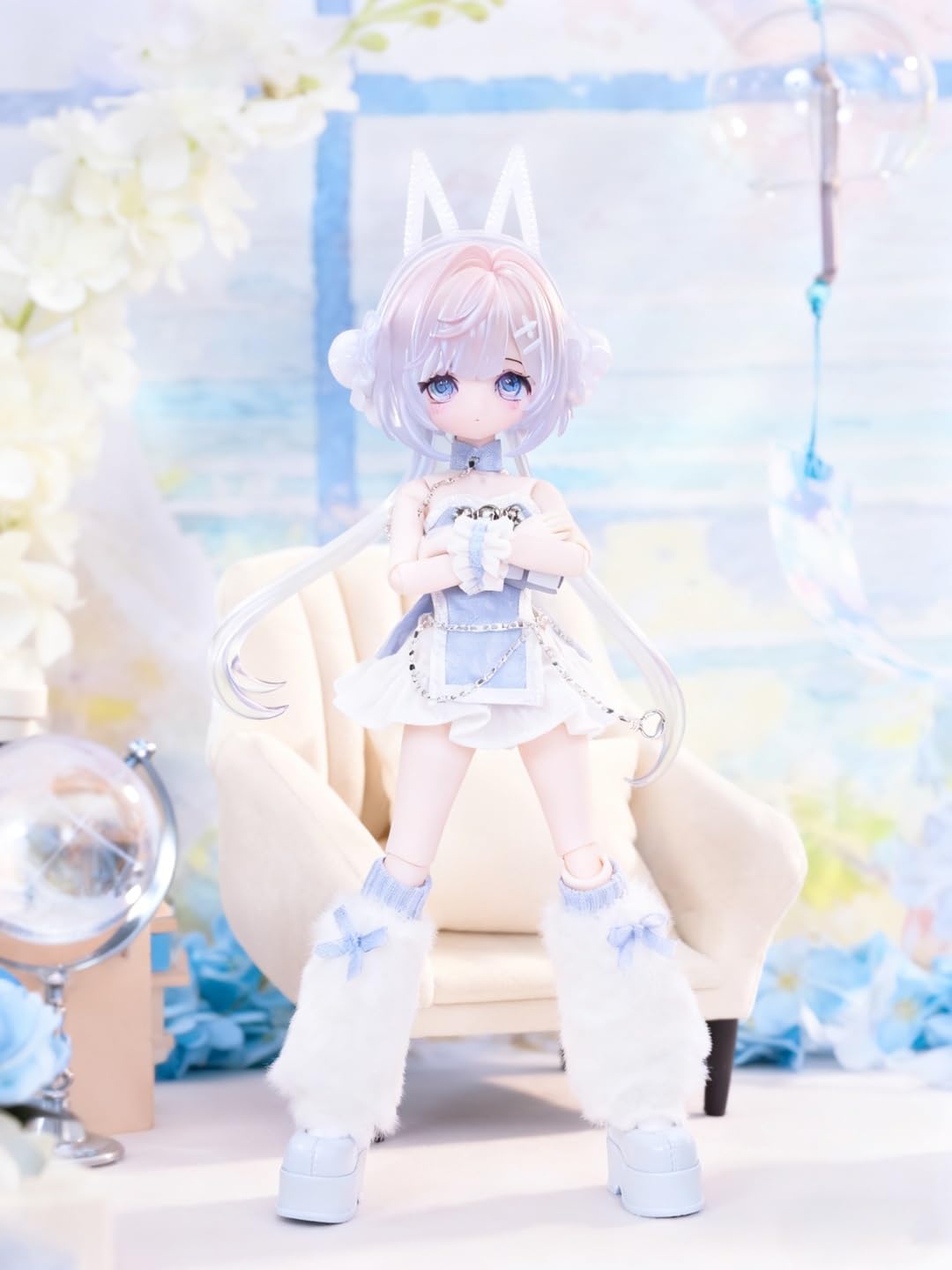 Amazon.co.jp: BJDブラインドドール シリーズ 高約20cm PVC&ABS素材 1