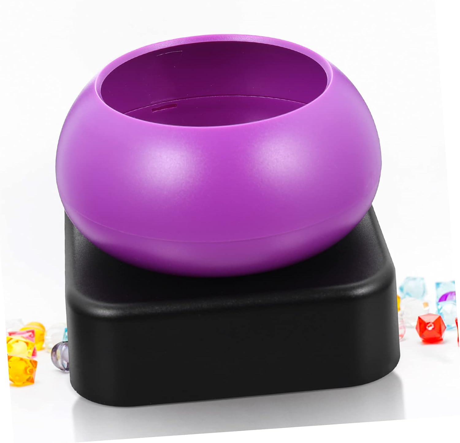 Beatifufu Automatic Bead Spinner Tool for Jewelry Making Electric Bead Spinner Bowl with Cable for Lovers Assorted Flat Beads Beads Design