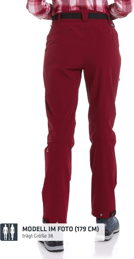 Pantalón Impermeable Mujer Pantalones De Senderismo Para Mujer - Schöffel Taibun L Pantalones Trabajo Mujer Bolsillos