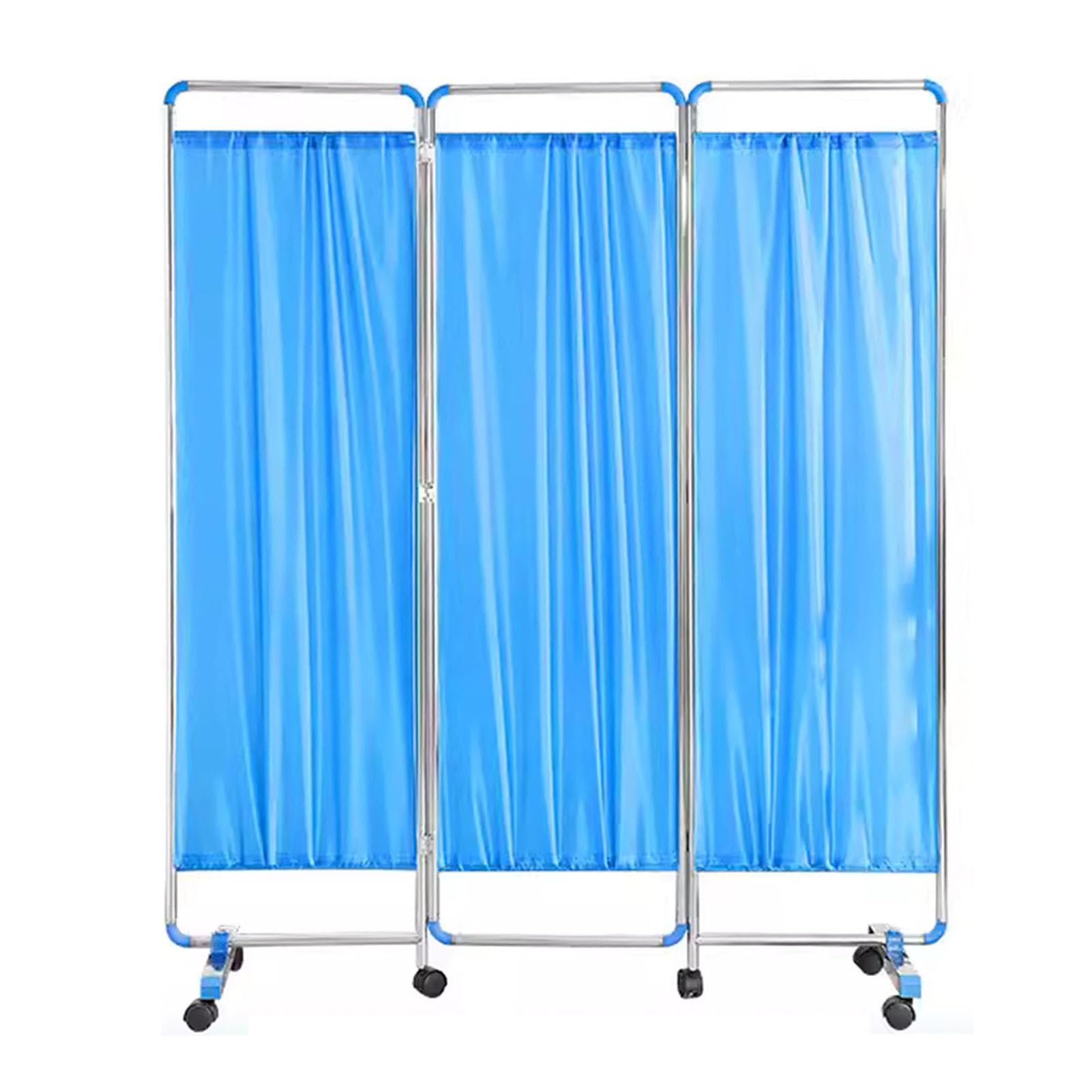 Paravent médical 3 panneaux mobile pour cloison de séparation de chambre