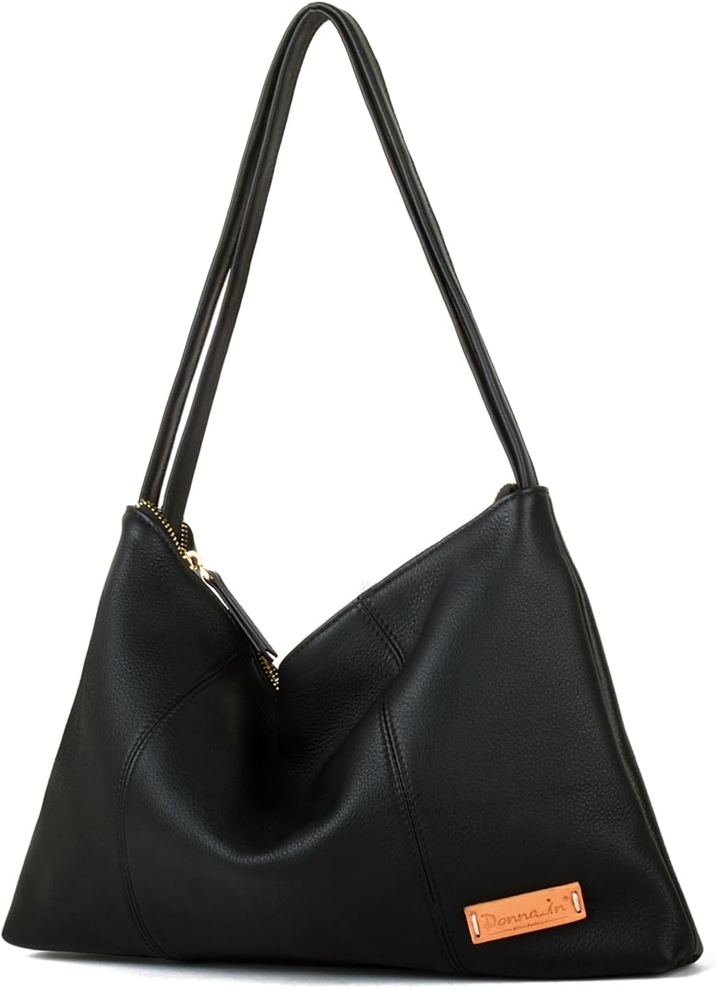 Premium Full Grained Leather Dumpling Bag for Women Crossbody Bag, Women's Shoulder Handbags and Hobo Bags for Women