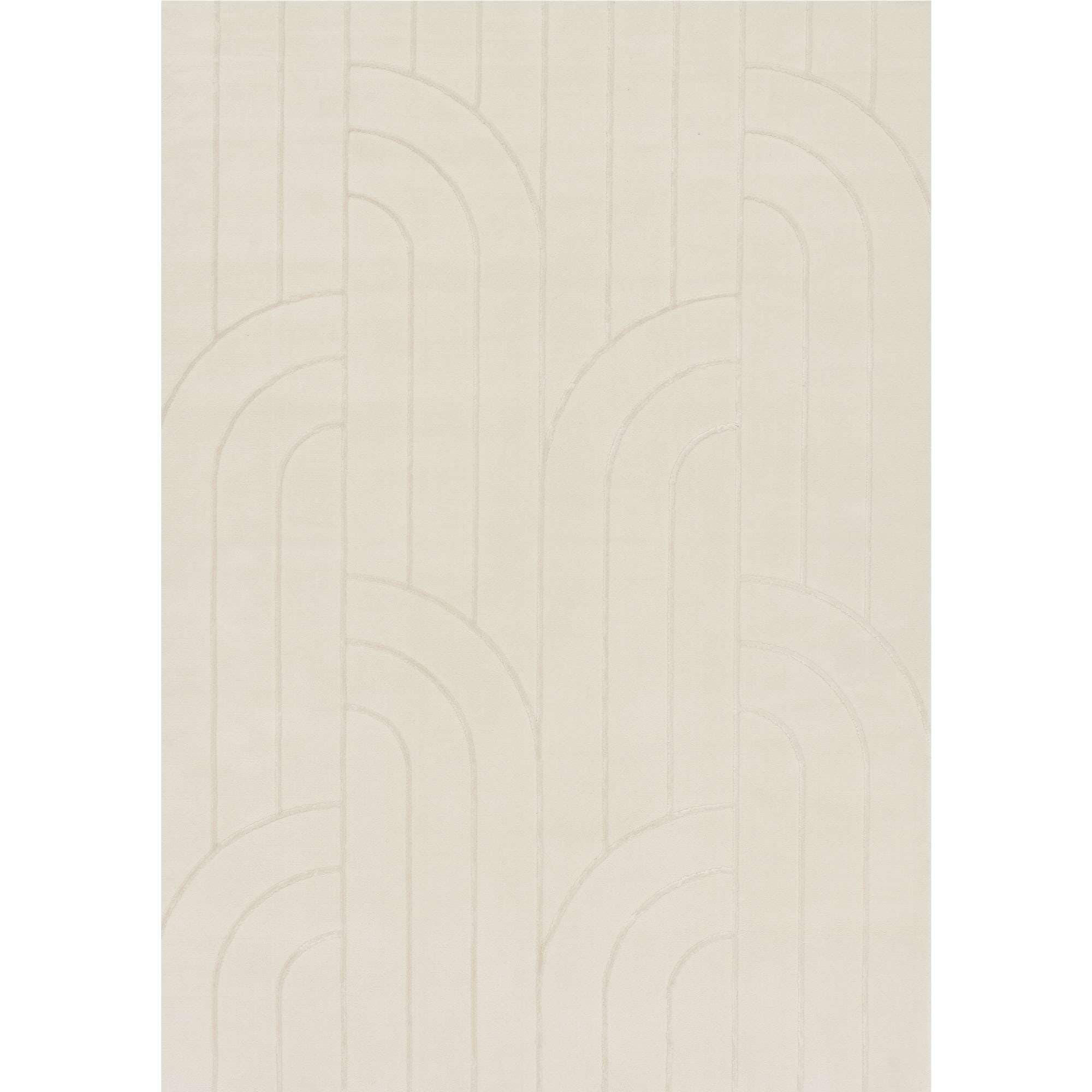 Tapis de couloir et cuisine doux à motif géométrique 160 x 230