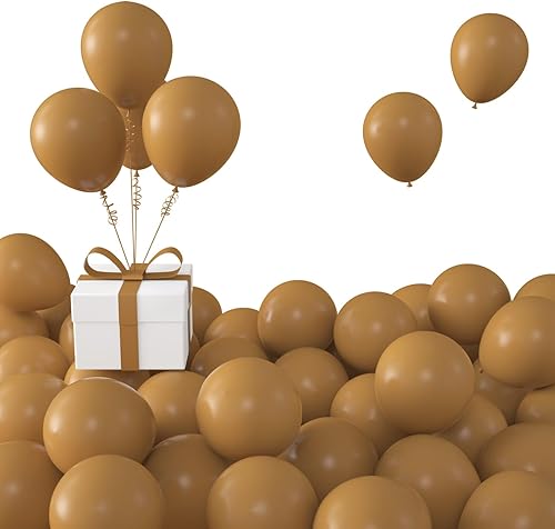 Vista 37 de KALOR Globos de arena blanca retro, 100 piezas de 5 pulgadas mini globos de látex mate para arco de guirnalda de globos, decoración de cumpleaños