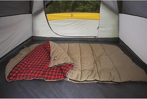 Miniatura 5 de Guide Gear Saco de dormir para adultos, clima frío, invierno, senderismo, campamento, cazador, lona, -30 grados