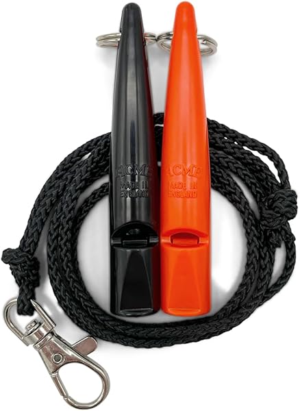 ACME Sifflet pour chien n° 211,5 avec bande de sifflet - Lot de 2