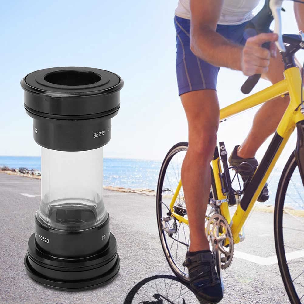 Wspornik Dolny, Wsporniki Dolne Rowerów Górskich BB209 Wciśnij Suport Typu Do Roweru Górskiego Szosowe łożysko Ceramiczne(Czarny)