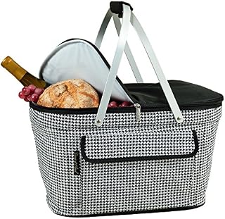 Picnic at Ascot Patented Insulated Folding Picnic Basket Cooler- Designed & Quality Approved