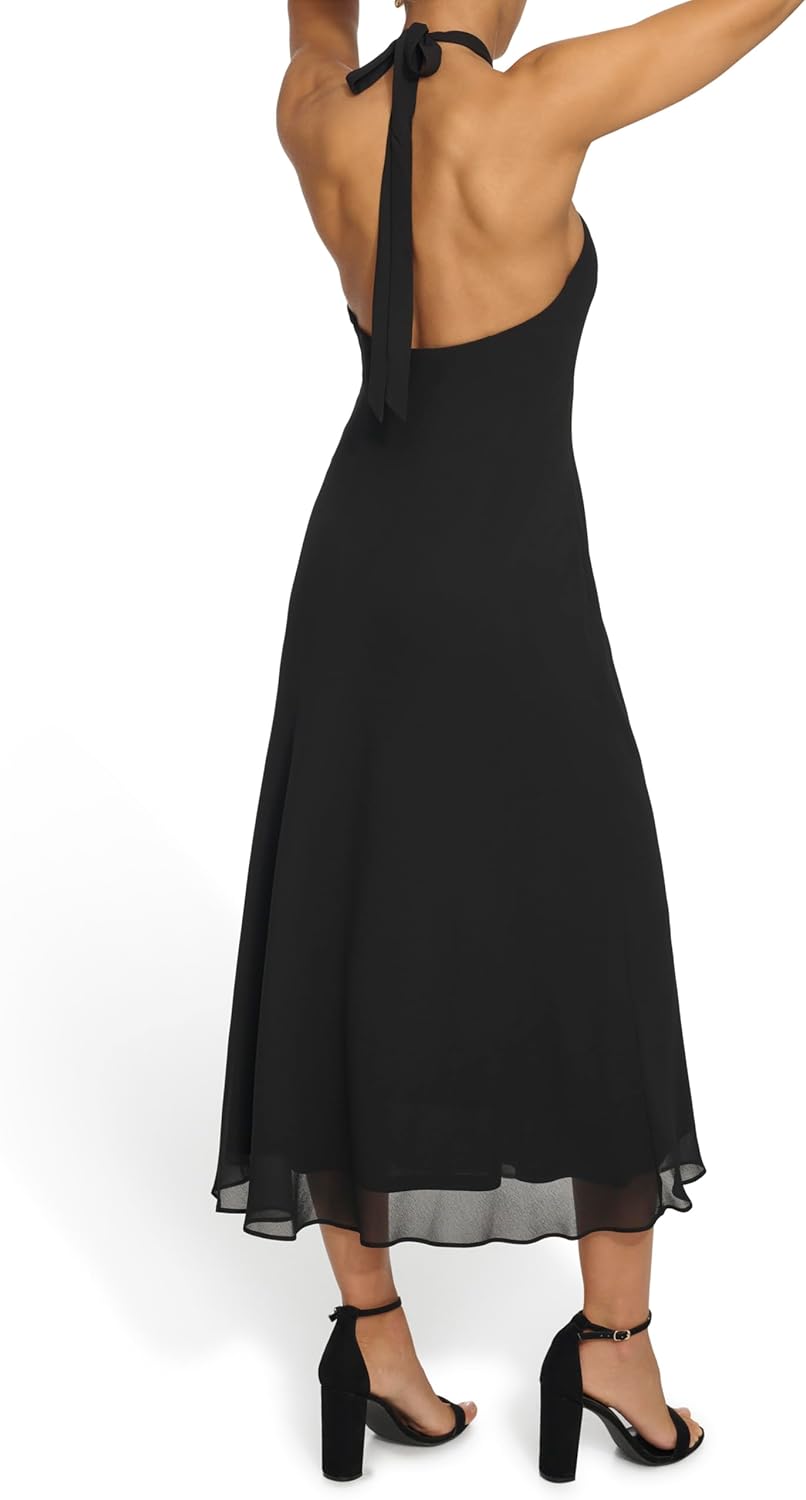 Siena Women's Sleeveless Flower Halter Neck Maxi Dress - Image 4