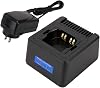 Commountain Rapid Charger for Motorola Radios APX6000 APX6000XE APX6000LI APX7000 APX7000XE APX8000 APX8000XE APX8000H APX8000HXE APX 6000 7000 8000, Fast Charge, Temperature Management