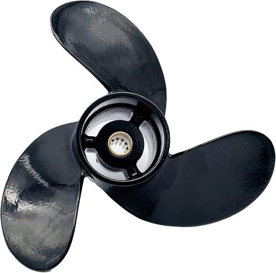 19 Acres Aluminum Outboard Propeller Boat Prop 7.8X7 Pitch Replacement for Mercury/Tohatsu 4/5/6HP/MFS4/5S/6S/M5B