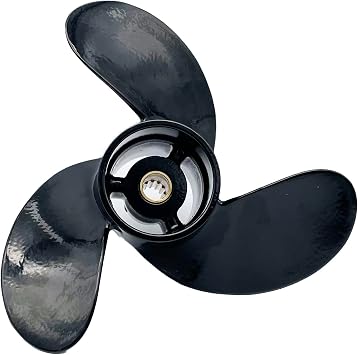 19 Acres Aluminum Outboard Propeller Boat Prop 7.8X7 Pitch Replacement for Mercury/Tohatsu 4/5/6HP/MFS4/5S/6S/M5B