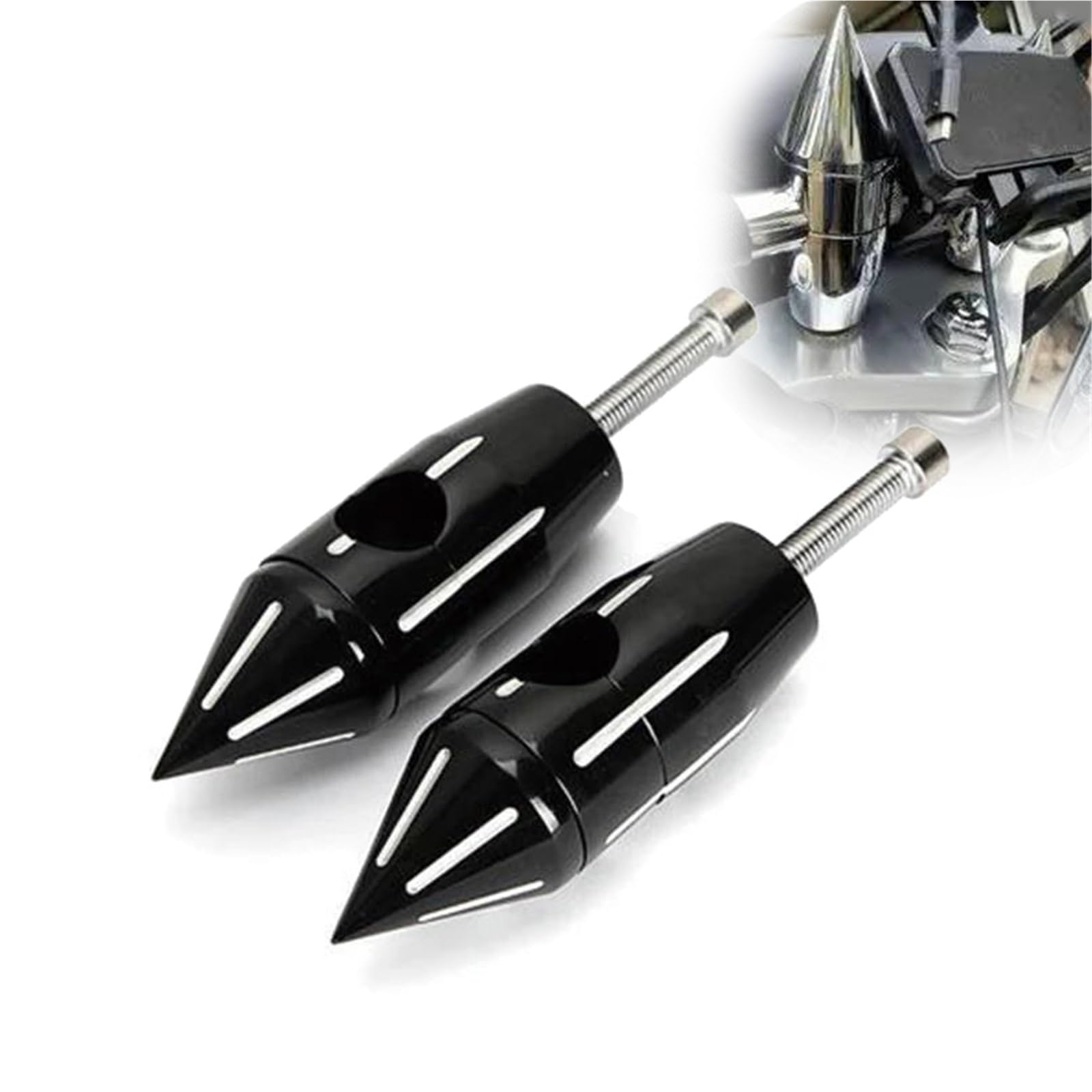 Rehausseurs de guidon de moto 25 mm pontets de rehausse pour Kawasaki