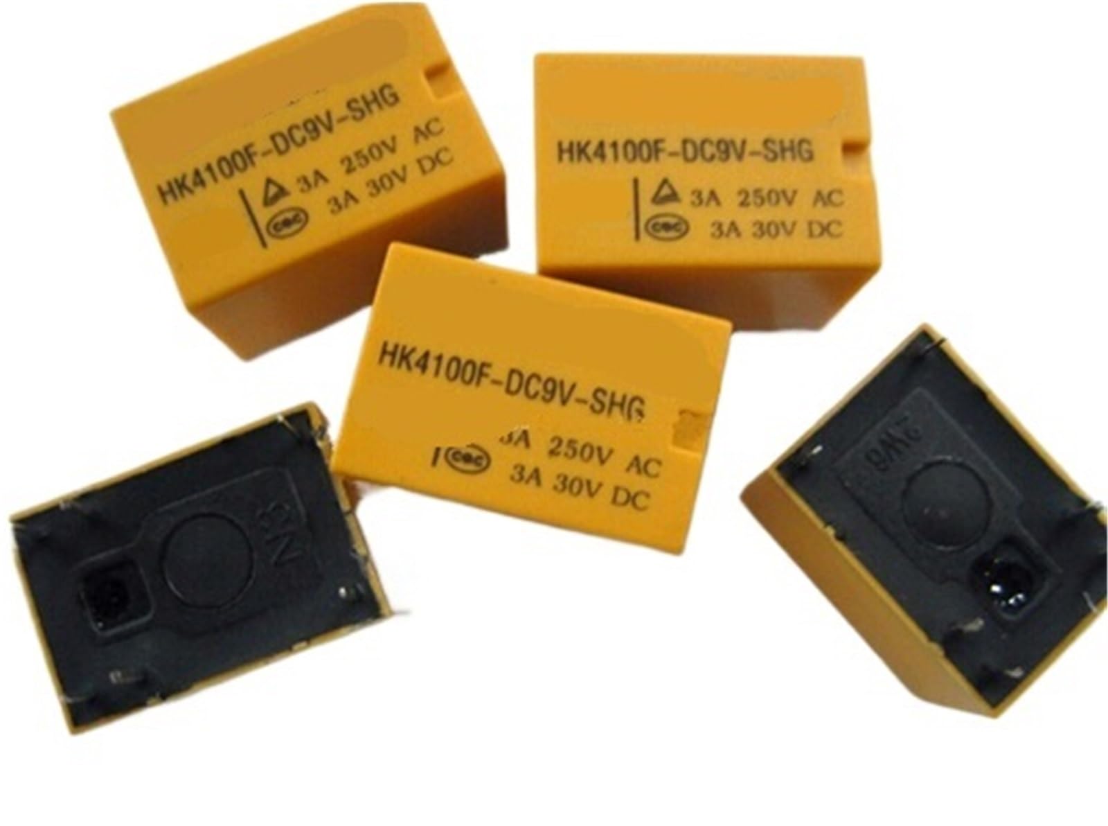 Relais électromécanique 9V HK4100F 3A 6 broches pour circuits imprimés PCB