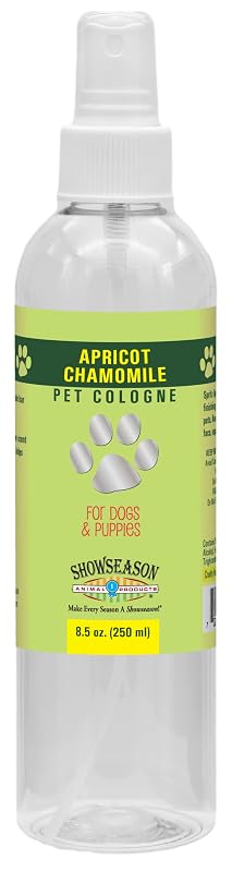 Colônia para Cães Showseason Animal Products Apricot Chamomile Spray 251 mL