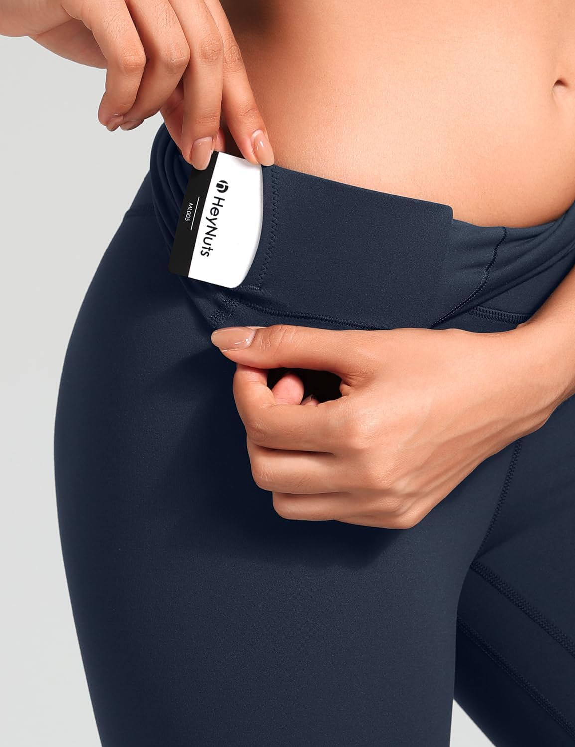 HeyNuts Workout Pro Leggings 25'', Compression High Waisted 7/8 Workout Pants - Image 6