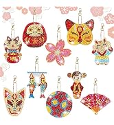 Amazon.co.jp: LUCKYBEE ダイヤモンドアート キット キーホルダー