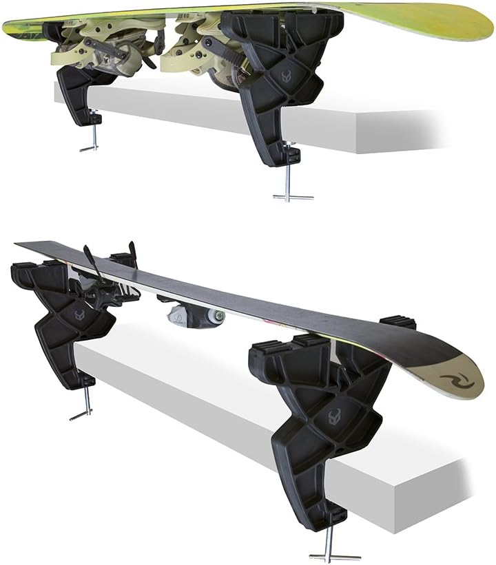 Demon Ski and Snowboard Vise + Shop Apron Combo Pack