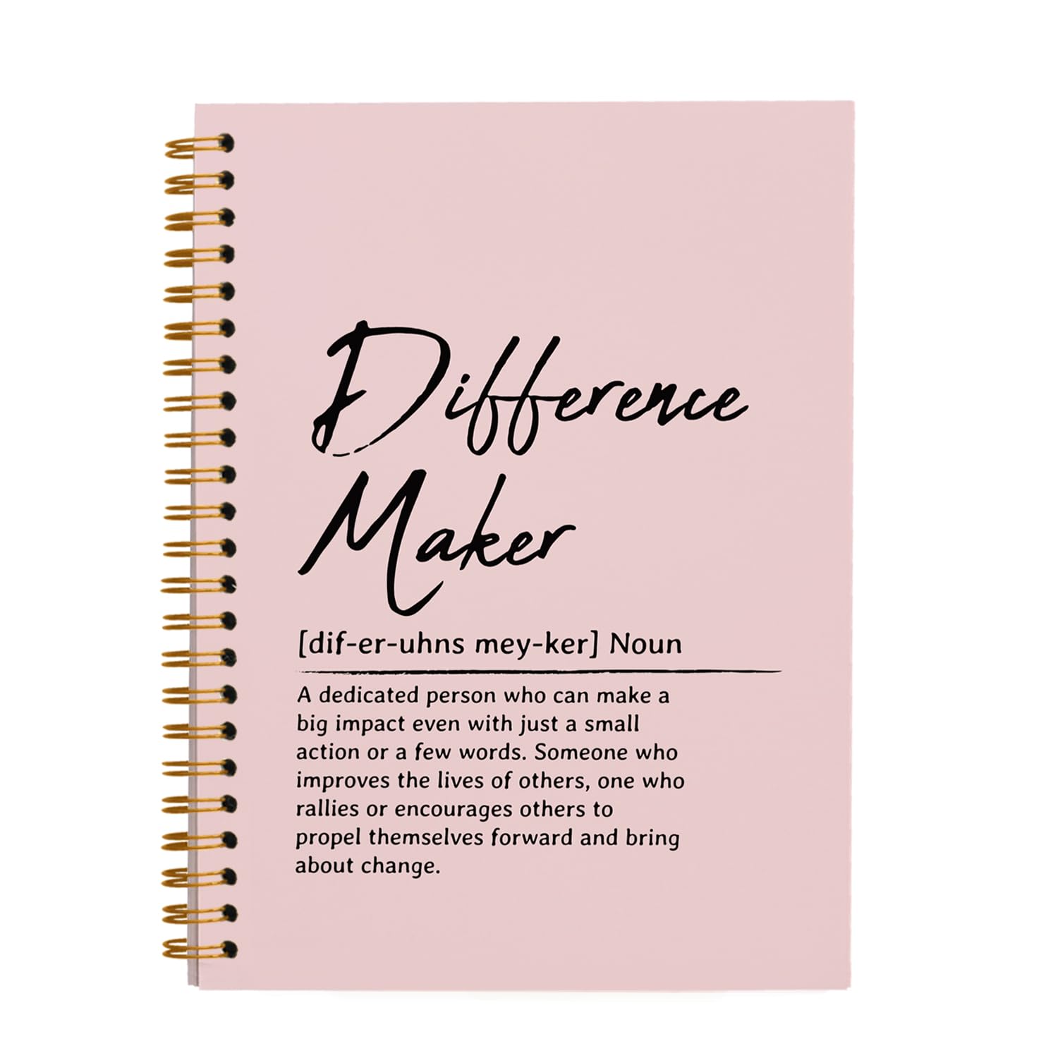 Carnet de notes blush, journal pour écrire et carnet de réunion de travail - 8