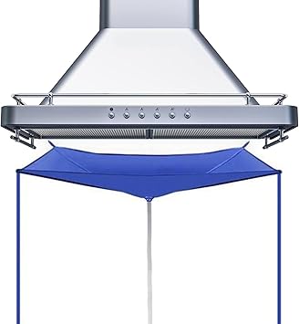 MVM Enterprise Chimney Cleaning Cover Waterproof,Range Hood Cleaner Cover Sheet Protective for top, Oil Washing Covers, Dust Water Bag Protection for Kitchen