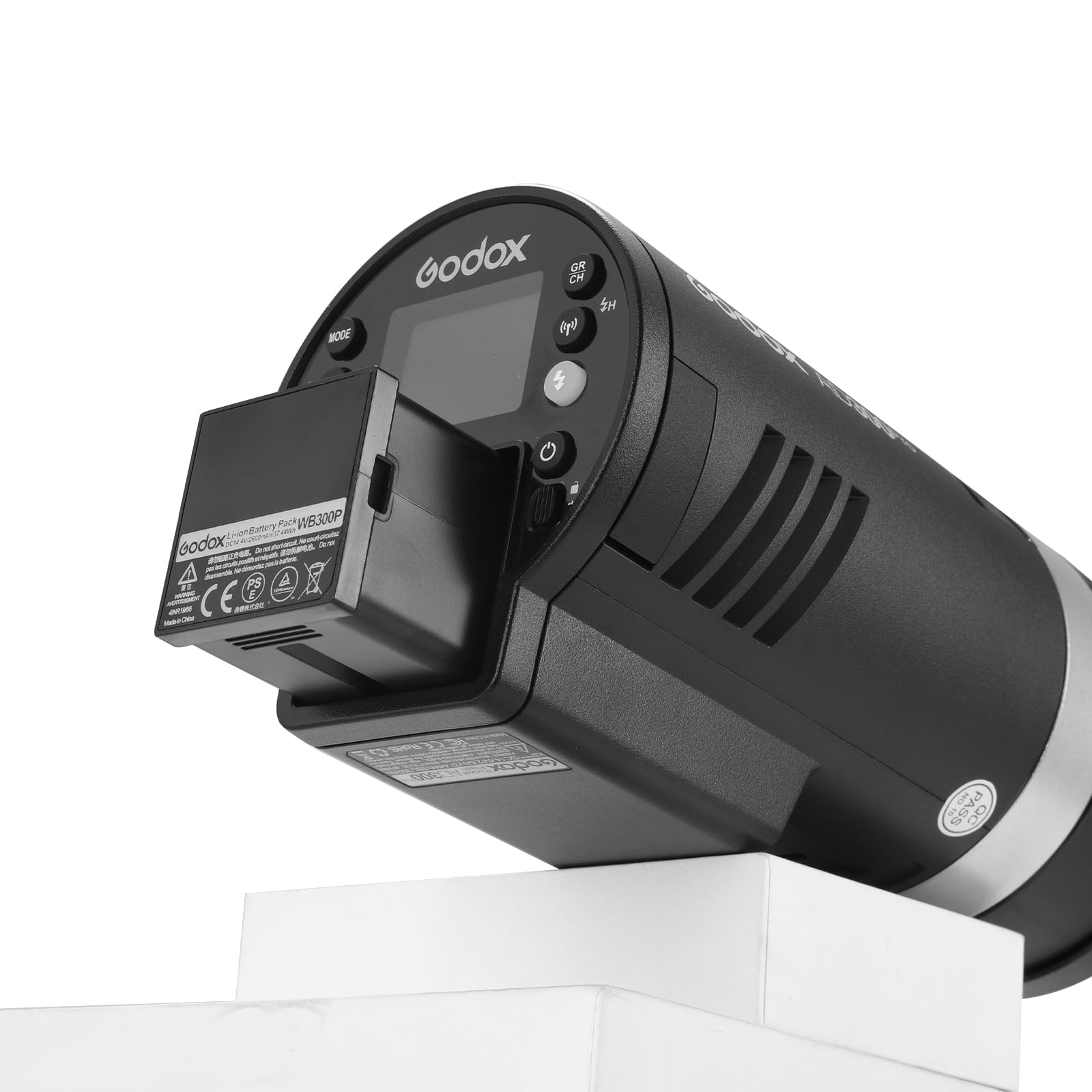 Godox WB300P Batteria al Litio 14.4V/2600mAh per Godox AD300PRO Speedlite Flash
