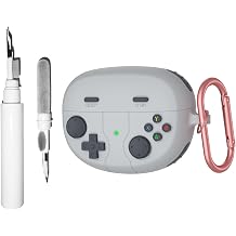 Silicone Case Compatible with Bose Ultra Open Earbuds with Cleaning Kit, Cute Game Design Soft Protective Cover Compatible with Bose Open Ear Cover