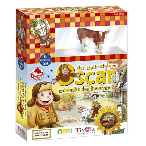 Oscar entdeckt den Bauernhof (mit Plastiktier)