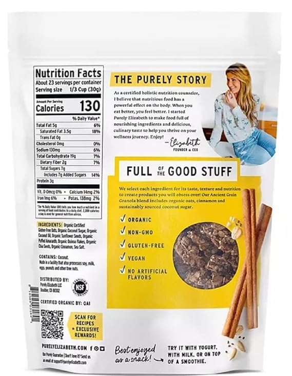 Purely Elizabeth Original Ancient Grain Granola (24 oz.)