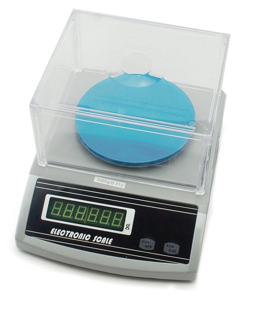 HAND Precision Electronic Fabric Weight/Jewellery Scale, White, 1000G X 0.01G