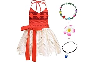Enchanting Moana Costume Set: Adventure Awaits for Your Little Princess