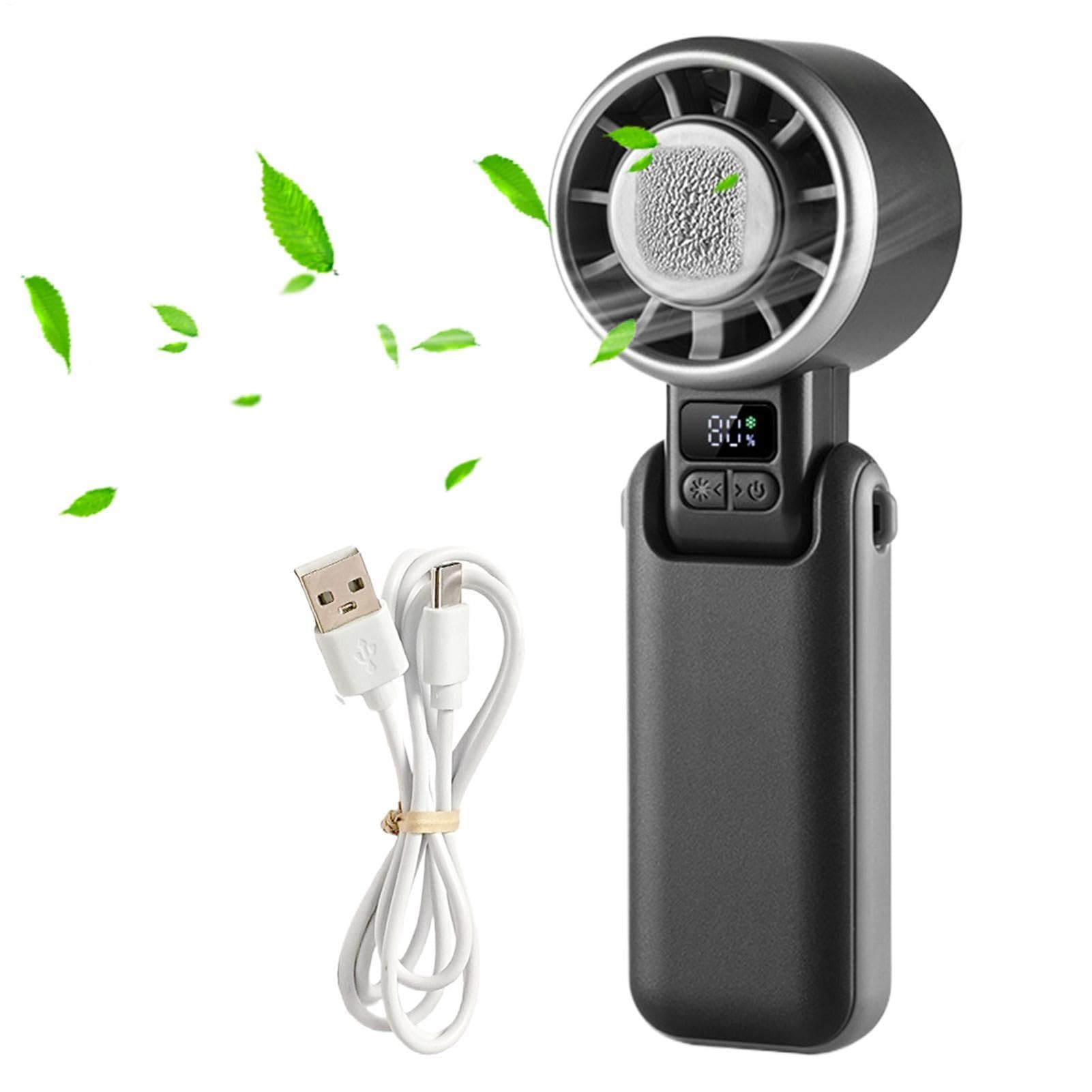 Ventilateur portable à main personnel 3600mAh pliable avec ventilateur de table pour chambre