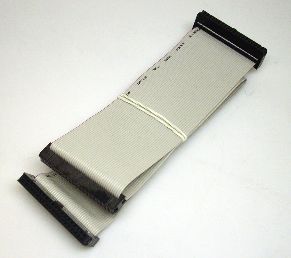 AmazonBasics IDE / ATA / ATAPI Flachbandkabel UDMA 33 ca. 45 cm 40 ...