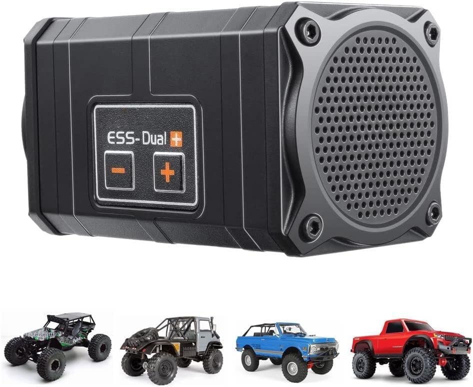 NP Engine Sound Simulator, Sense Innovations ESS Dual+ Engine Sound Simulated Module Set for TRX4, Axial Wraith SCX10 SCX10 II Engine Sound Simulation System