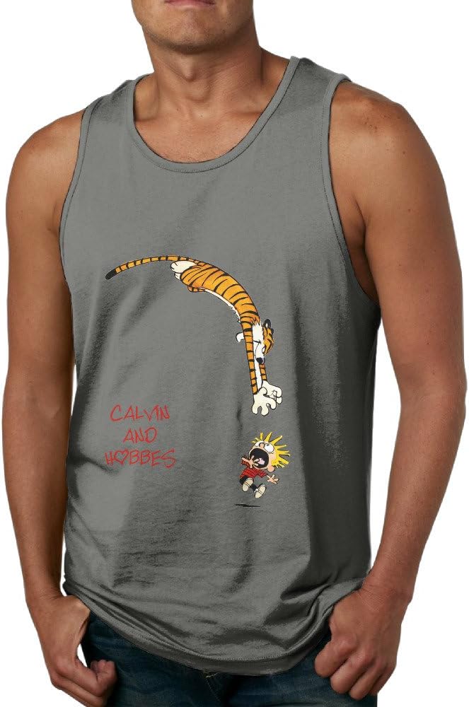 Calvin And Hobbes Men Tank Top T Shirt
