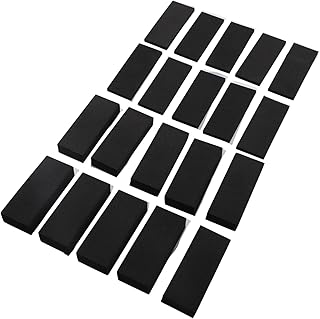 Wall Protectors 20 Pcs for EVA Foam Headboard Pads for Furniture - Noise Reducing Bumpers with Scratch Resistant Guards for Couch, Bed Frame, Sofa Backs, Table