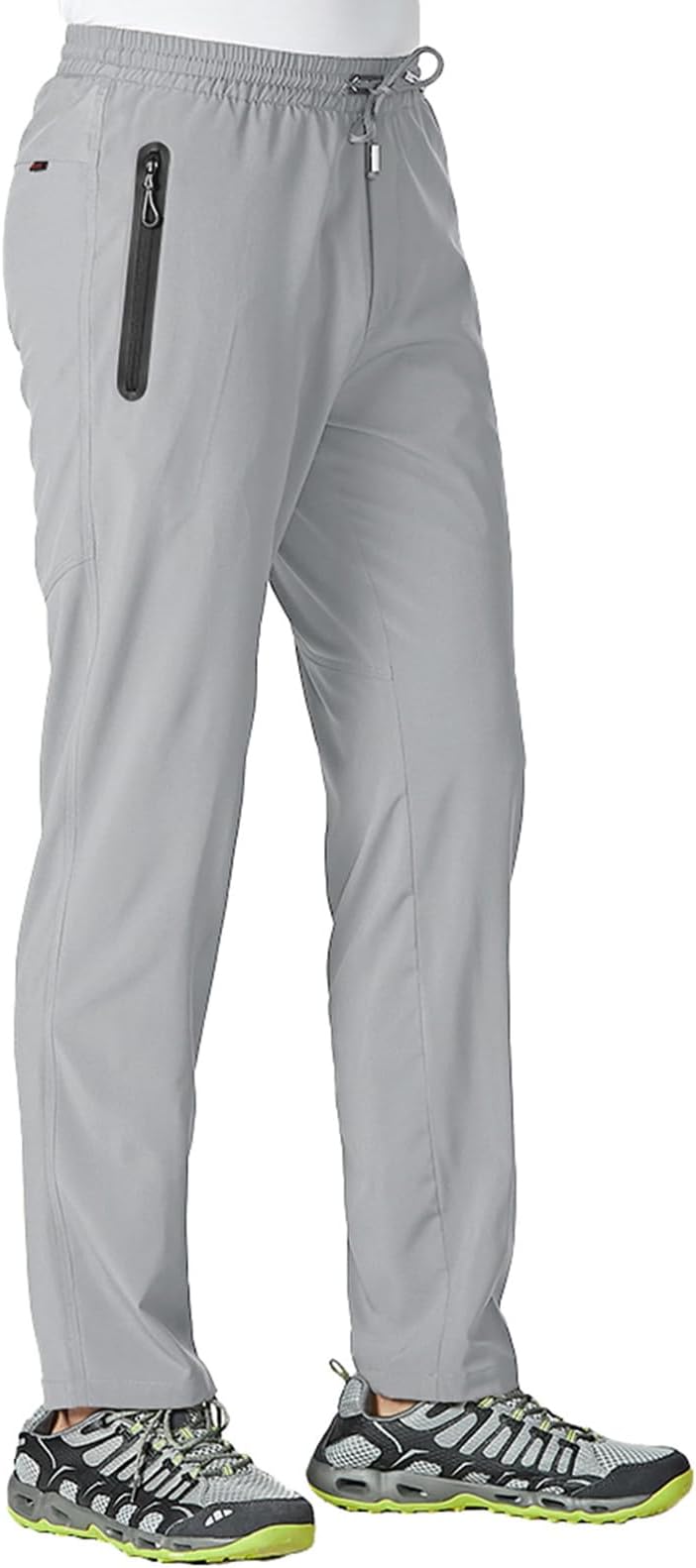 TBMPOY Men's Lightweight Hiking Pants Athletic Travel Fishing Active Jogger