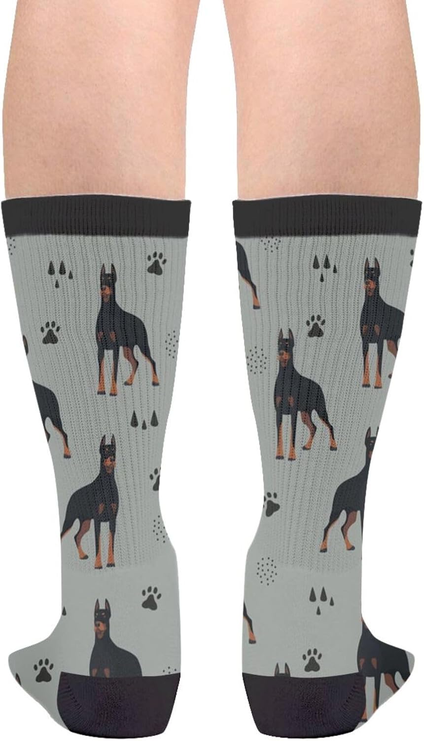 Funny Dog Novelty Crew Socks Casual Crazy Funny Dress Socks For Women Men Teens Gift - Image 2