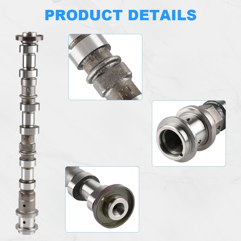 Left Intake Engine Camshaft Compatible with Jeep Grand Cherokee Wrangler Dodge Grand Caravan Chrysler Ram Town&Country 3.6L V6 Replacement for 5184379AG 5184379AH 5184379AF 5184379AD 5184379AE