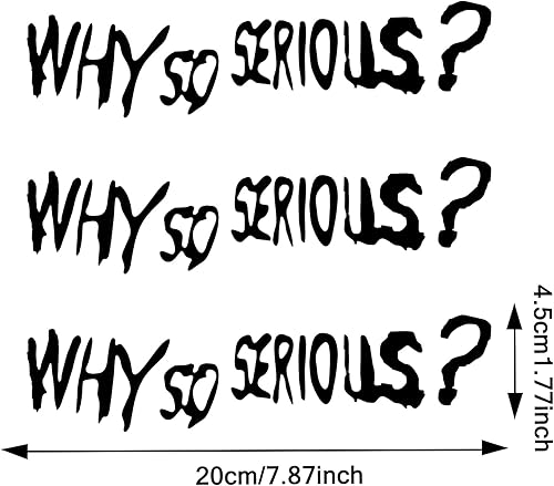 Miniatura 2 de TOMALL 3 calcomanías de vinilo para automóvil, divertidas decoraciones temáticas de Halloween, impermeables, autoadhesivas para camión, motocicleta,