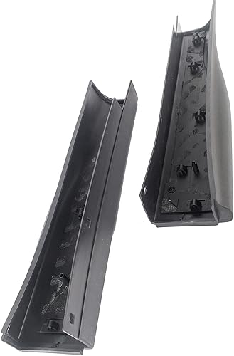 Miniatura 4 de KARPAL Par de molduras de tapa de puerta trasera con escalón flexible para Ford F250 F350 F450 F550 2008-2016 repuesto para FO1904118 8C3Z-9941019-AA