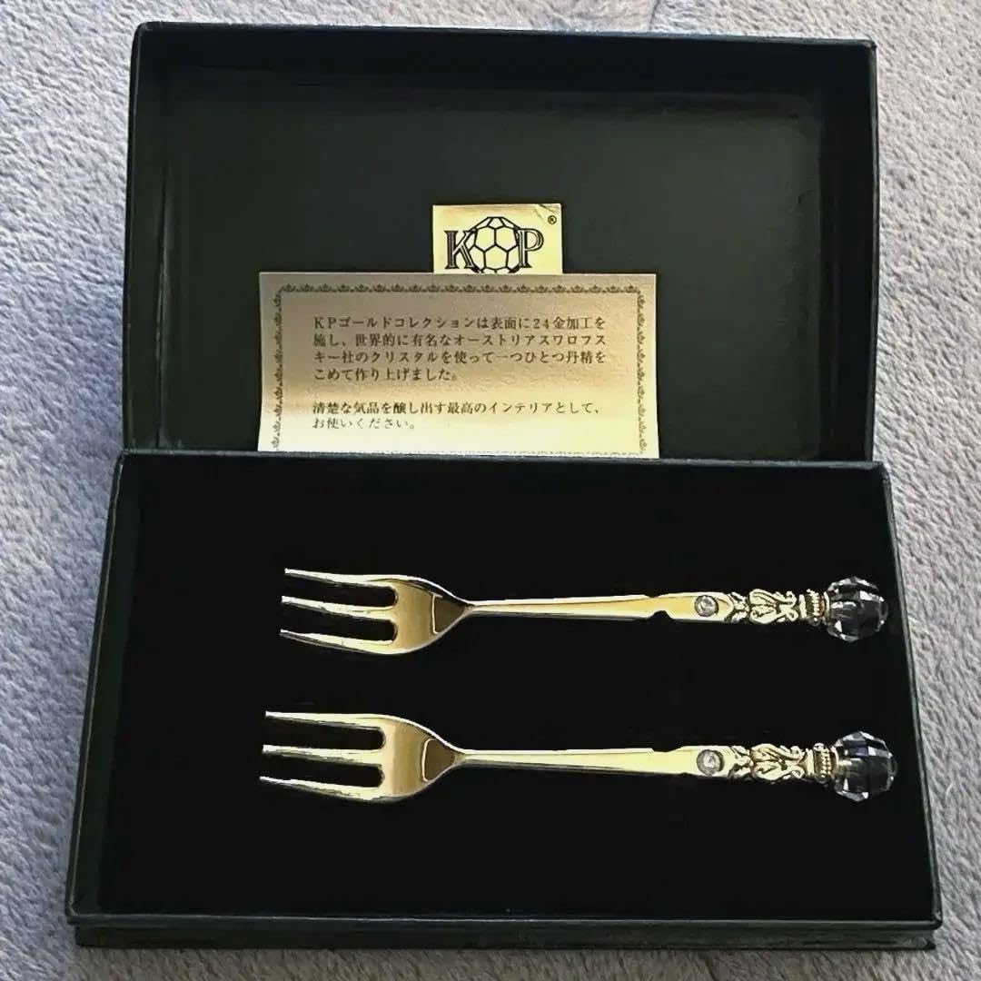シャンディールKP ゴールドコレクション スワロフスキー クリスタル 未