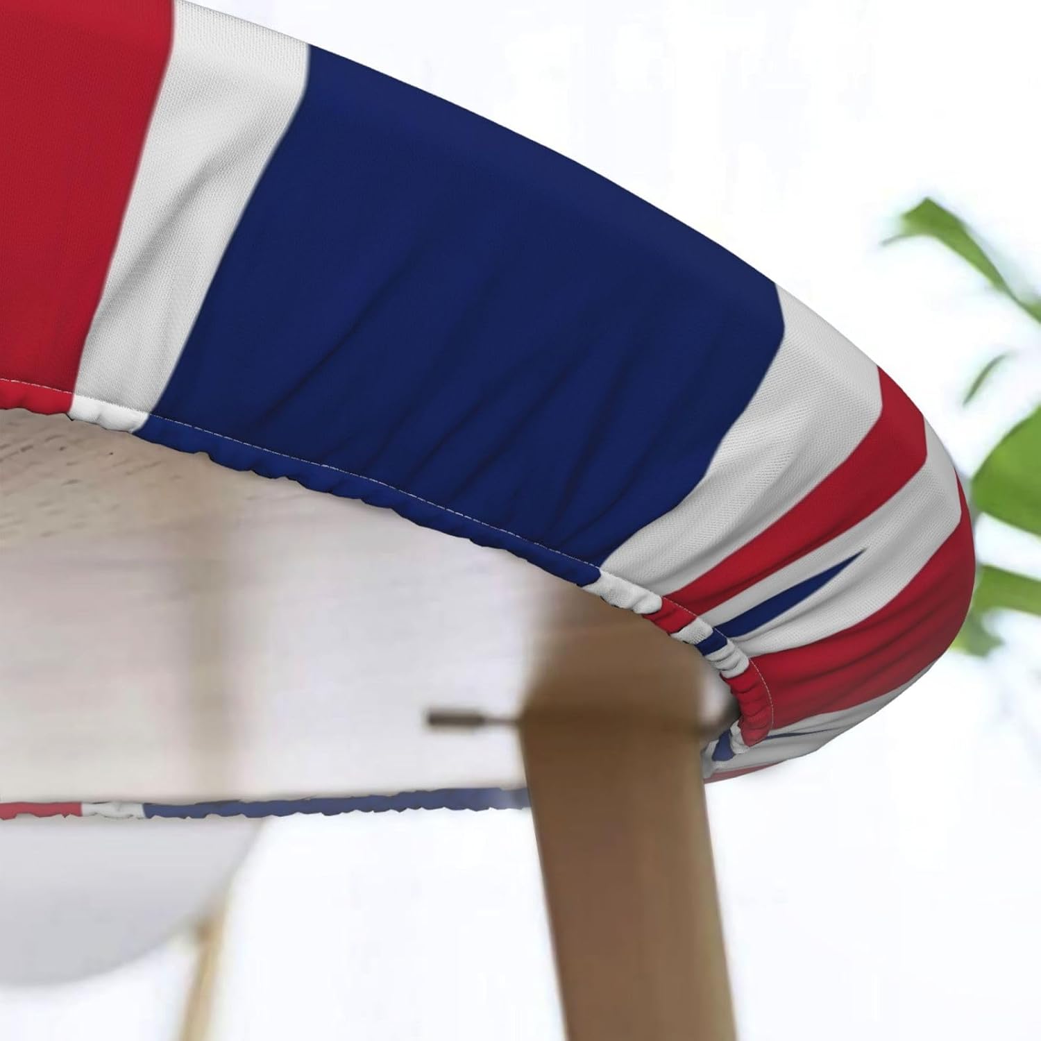 UK Flag Print Outdoor Patio Kitchen Decor Supplies Wipeable Round Table Cloth for Indoor Outdoor